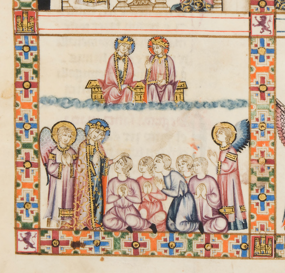 Medieval hand illustration